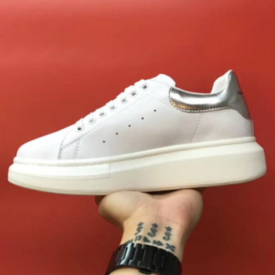 Alexander McQueen 2018 Oversol Sneakers Suede - 알렉산더맥퀸 오버솔 스니커즈 실버(유광) Qeen0040x.Size(225 - 280)