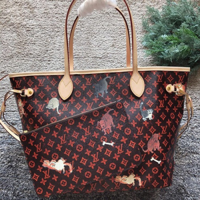 Louis Vuitton Never Full Tote Shoulder Shopper Bag,31cm - 루이비통 네버풀 토트 숄더 쇼퍼백 M44459 ,LOUB0468,31cm,블랙