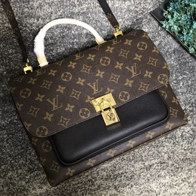 Louis Vuitton Marignan Monogram Messenger Tote Shoulder Bag,29cm - 루이비통 마리냥 모노그램 메신저 토트 숄더백 M44286,LOUB0483 ,29cm,브라운+블랙