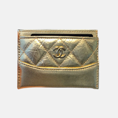 Chanel 2018 Ladies  Gabriel Card Purse - 샤넬 여성 신상 가브리엘 카드지갑 Cnl0092x.11cm 골드은장