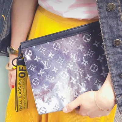 Louis Vuitton Pochette Voyage Clutch Bag ,27cm - 루이비통 포쉐트 보야지 남여공용 클러치백 M44448,LOUB0567 ,27cm