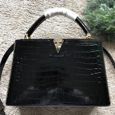 Louis Vuitton Capucines Shoulder Bag,21/27/31.5cm - 루이비통 카푸신 숄더백  M48865,LOUB0590 ,21/27/31.5cm,블랙