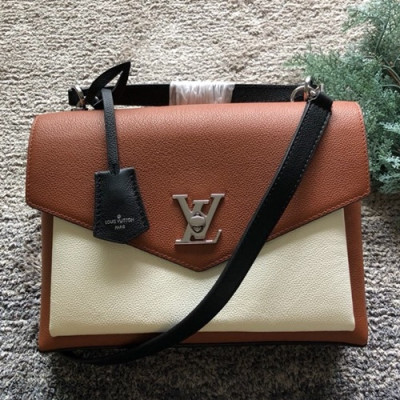 Louis Vuitton My Lock Me Tote Shouder Bag,28cm - 루이비통 마이 락미 토트 숄더백 ,M54849,LOUB0628,28cm,브라운