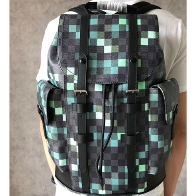 Louis Vuitton 2018 Christopher Back Pack,47cm - 루이비통 2018 남성용 크리스토퍼 백팩,M41379,LOUB0636 ,47cm,그린