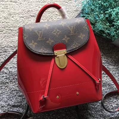 Louis Vuitton Hot Springs Back Pack,21cm - 루이비통 핫 스프링 여성용 백팩,M53545 ,LOUB0644,21cm,레드