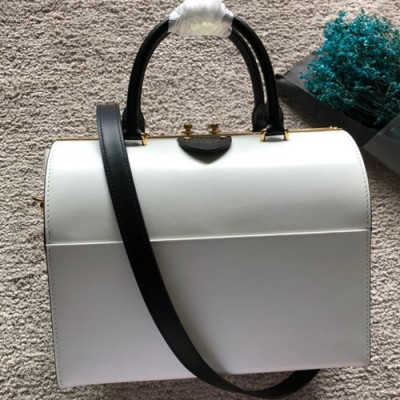 Louis Vuitton Speedy Doctor Tote Shoulder Bag,25cm - 루이비통 스피디 닥터 토트 숄더백 M51468  ,LOUB0739,25cm,화이트