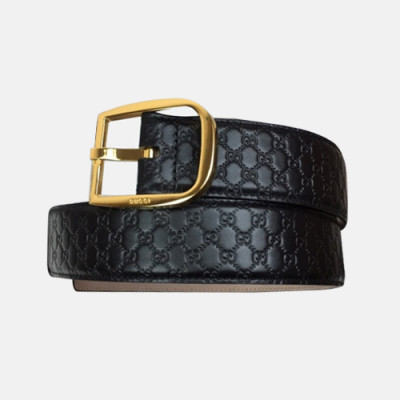 Gucci 2019 Reversible Mens Leather Belt -구찌 리버시블 남성 신상 레더 벨트 Guc0581x.Size(4.0CM)2컬러(블랙은장/블랙금장)