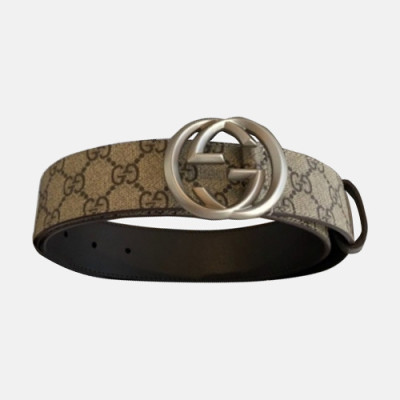 Gucci 2019 Reversible Mens GG Leather Belt -구찌 리버시블 남성 신상 GG 레더 벨트 Guc0583x.브라운은장