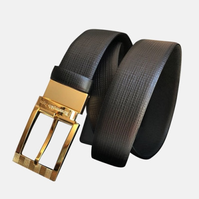 Eremengido Zena 2019 Mens Leather Belt - 제냐 2019 남성 이태리 레더 벨트 Zeg0043x.Size(3.5cm)블랙금장