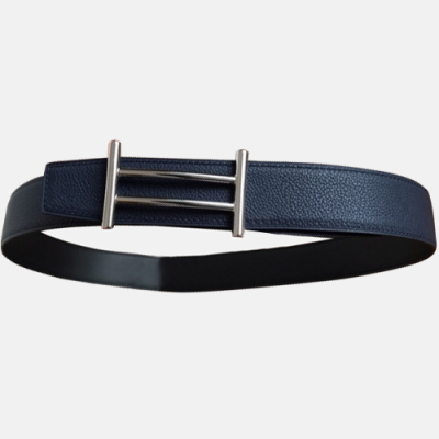 Hermes 2019 Mens Reversible Togo Leather Constance Belt - 에르메스 남성 리버시블 토고가죽  콘스탄스 벨트 Her0075x.Size(3.8CM).2컬러(블랙금장/네이비은장)