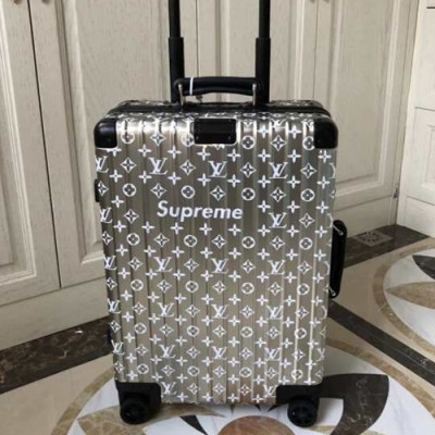 RIMOWA & Supreme Carrier ,20in(55*40*20cm) - 리모와&슈프림 남여공용 캐리어, RIMC0051,20in(55*40*20cm),실버골드