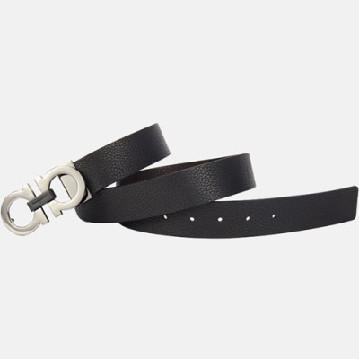 Salvatore Ferragamo 2019 Mens Gancio Business Leather Belt - 살바토레 페라가모 남성 간치니 비지니스 레더 벨트 Fer0095x.Size(3.5CM).블랙은장