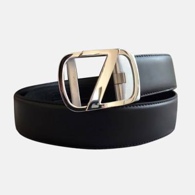 Eremengido Zena 2019 Mens Business Leather Belt - 제냐 2019 남성 비지니스 이태리 레더 벨트 Zeg0050x.Size(3.8cm).블랙은장