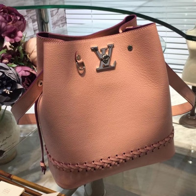 Louis Viutton Lock Me Bucket Shouder Bag ,27cm - 루이비통 락미 버킷 숄더백 M54681,LOUB0968,27cm,핑크