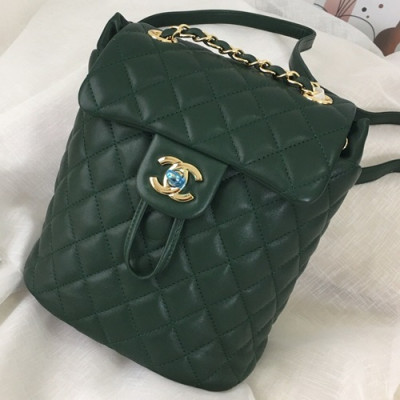 Chanel Women Back Pack ,20.5CM - 샤넬 여성용 백팩,CHAB0552,20.5CM,그린