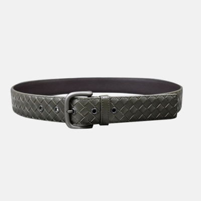 Bottega Veneta 2018 Intrecciato Continental Mens Belt - 보테가베네타 인트레치아토 남성 벨트 Bot0025x.Size(4.0cm).올리브