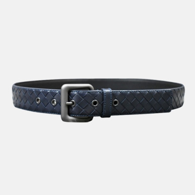 Bottega Veneta 2018 Intrecciato Continental Mens Belt - 보테가베네타 인트레치아토 남성 벨트 Bot0029x.Size(4.0cm).네이비