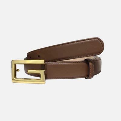 [매장판]Gucci 2019 Ladies G Buckle Leather Belt - 구찌 신상 여성 G 버클 레더 벨트 Guc0631x.Size(2.5cm).2컬러(브라운금장/브라운은장)