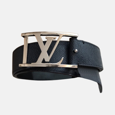 [매장판]Louis vuitton 2019 Mens Initial Metro Pole Leather Belt M9059T - 루이비통 남성 이니셜 메트로 레더 벨트 Lou0728x.Size(3.5cm).블랙은장