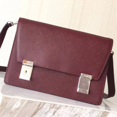 Prada Mens Clutch Shoulder Bag ,25.5CM - 프라다  남성용 클러치 숄더백 2VF013-5,25.5CM,와인