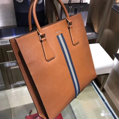 Prada Saffiano Mens Business Bag ,34CM - 프라다 사피아노 남성용 서류가방 V1016R-2,34CM,카멜