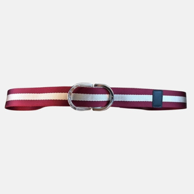 [매장판]Bvlgari 2019 Mens  Gancio Logo Elastik Belt - 불가리 남성 간치오 로고 엘라스틱 벨트 Bvl002x.Size(4.0cm).레드