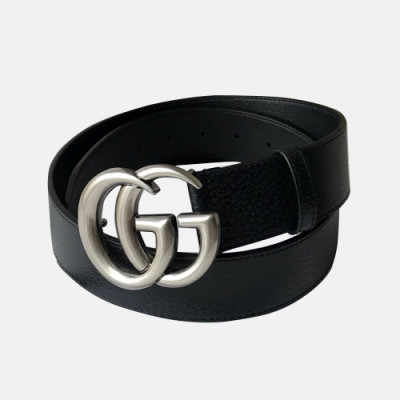 Gucci 2019 Mens GG Marmont Buckle Business Leather Belt - 구찌 신상 남성 마몬트 GG 버클 비지니스 레더 벨트 Guc0698x.Size(4.0cm).블랙은장