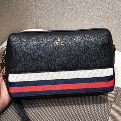 Gucci 2018 Leather Clutch Shoulder Bag ,25CM - 구찌 2018 레더 남여공용 클러치 숄더백 ,GUB0246 ,25cm,블랙