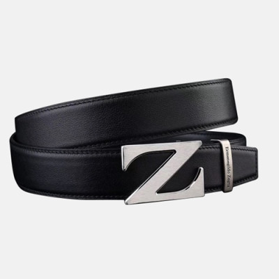 Ermenegildo Zegna 2019 Mens Business Leather Belt - 에르메네질도 제냐 남성 비지니스 레더 벨트 Zeg0059x.Size(3.5cm).2컬러(블랙은장/브라운금장)