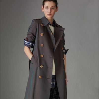 Burberry 2018 Ladies Trench Coat - 버버리 여성 트렌치 코트 Bur0440x.Size(s - xl).다크그린