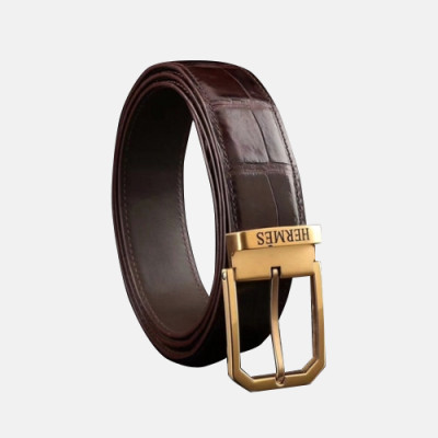 Hermes  2019 Mens Business Classic Buckle Leather Belt - 에르메스 남성 비지니스 클랙식 버클 레더 벨트 Her0115x.Size(3.0cm).2컬러(블랙은장/브라운금장)