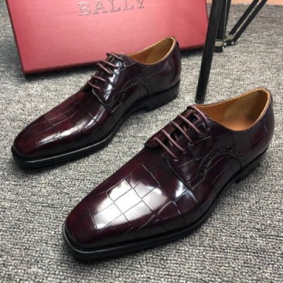 Bally 2018 Mens Leather Oxford - 발리 남성 레더 옥스퍼드 Bly0055x.Size(245 - 265).브라운