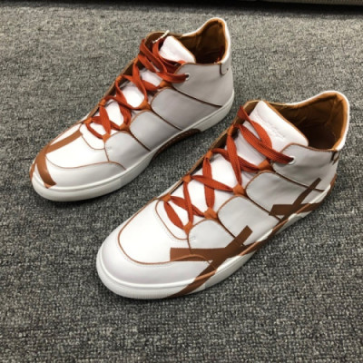 Ermenegildo Zegna  2019 Mens High-top Sneakers - 에르메넬질도 제냐 남성 하이탑 스니커즈 Zeg0067x.Size(245 - 265).브라운