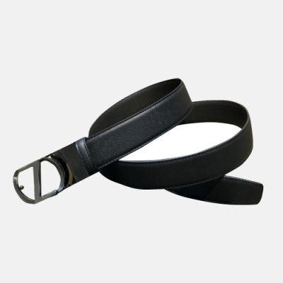 Ermenegildo Zegna 2019 Mens Business Leather Belt - 에르메네질도 제냐 남성 비지니스 레더 벨트 Zeg0071x.Size(3.5cm).블랙검장