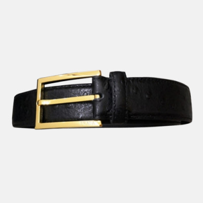 Prada 2019 Mens Classic Logo Business Leather Belt - 프라다 남성 신상 클래식 로고 비지니스 레더 벨트 Pra0473x.Size(3.5cm).2컬러(블랙금장/블랙은장)