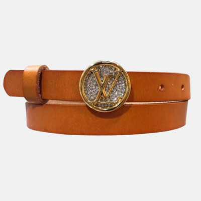 Louis vuitton 2019 Ladies Initial Logo Buckle Gltter Leather Belt - 루이비통 여성 신상 이니셜 로고 버클 글리테 레더 벨트 Lou0795x.Size(2.0cm).오렌지금장