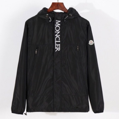 Moncler 2018 Mens Wind Breaker Jacket - 몽클레어 남성 바람막이 자켓 Moc0410x.Size(m - 2xl).2컬러(블랙/네이비)