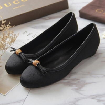 Gucci 2019 Ladies Classic Ribbon DenimBallet Flat Shoes  - 구찌 여성 클래식 리본 데님 발렛 플랫 슈즈 Guc0789x.Size(225 -  250).블랙