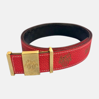 Gucci 2019 Mens Box Logo Steel Buckle Leather Belt - 구찌 신상 남성 박스 로고 스틸 버클 레더 벨트 Guc0819x.Size(3.8cm).레드금장