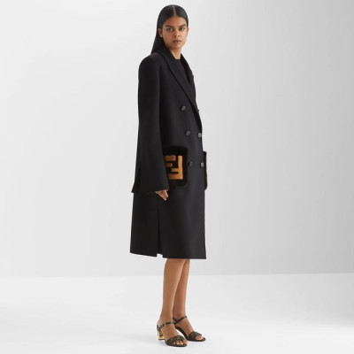 펜디 여성 베이직 코트 - Fendi Womens Basic Coat - fec0556x