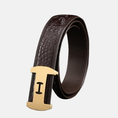 Hermes 2019 Mens Business Initial Logo Leather Belt - 에르메스 남성 비지니스 이니셜 로고 가죽 벨트 Her0183x.Size(3.8cm).2컬러(블랙은장/브라운금장)