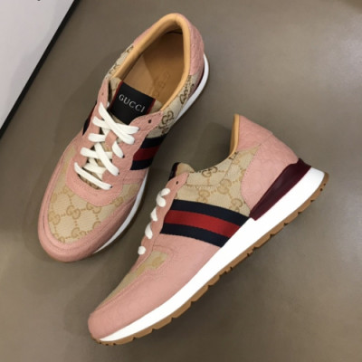 [1:1]Gucci 2019 Mens Ace Leather Sneakers - 구찌 남성 신상 에이스 레더 스니커즈 Guc0887x.Size(240 - 270).연핑크