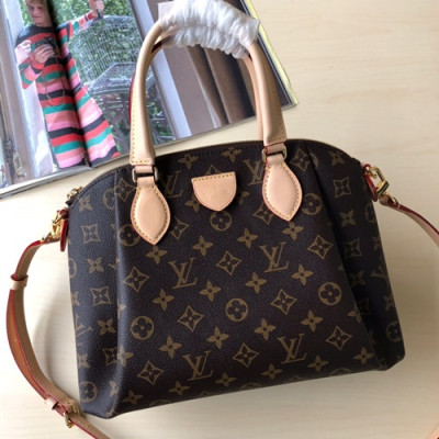 Louis Vuitton Monogram Rivoli Tote Shoulder Bag,30.5cm - 루이비통 모노그램 리볼리 토트 숄더백  M44543,LOUB1025,30.5cm,브라운+베이지