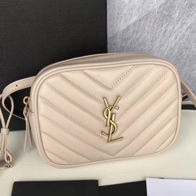 Saint Laurent MonogramTassel Belt Bag Shoulder Cross Bag,16cm - 입생로랑 모노그램 태슬 벨트백 숄더 크로스백 , SLB0300,16cm,베이지