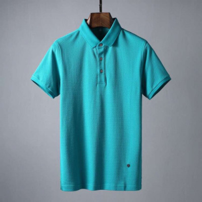 Ermenegildo Zegna  2019 Mens Business Polo Cotton Short Sleeved T-shirt - 에르메네질도 제냐 남성 비지니스 폴로 코튼 반팔티 Zeg0083x.Size(m - 3xl).5컬러(블랙/네이비/그린/레드/아이보리)