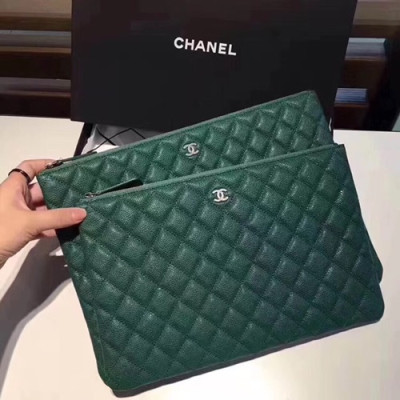 Chanel Women Clutch Bag,28/33CM - 샤넬 여성용 클러치백,CHAB0601,28/33CM,그린