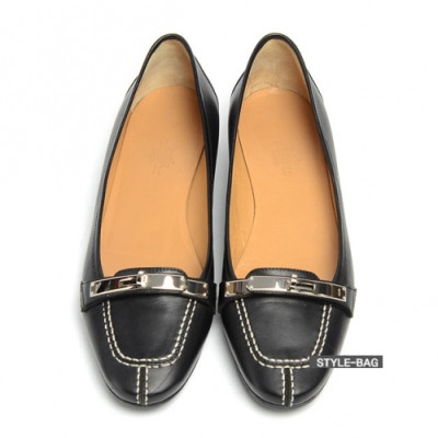 Hermes 2019 Womens Kelly Leather Loafer - 에르메스 여성 켈리 레더 로퍼 Her0222x.Size(225 - 245).블랙