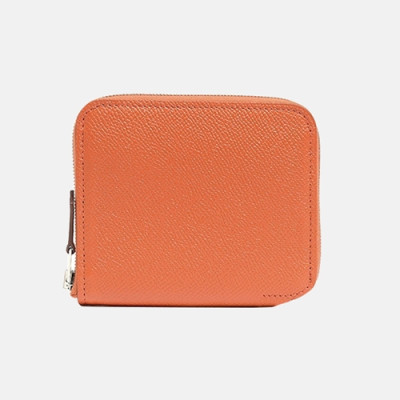 Hermes 2019 Womens Silk in Zippy Small Wallet - 에르메스 여성 실크인 지피 반지갑 Her0236x.Size(11cm).오렌지