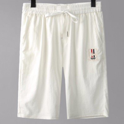 Thom Browne 2019 Mens Casual Embroidery Logo Training Short Pants - 톰브라운 남성 캐쥬얼 자수 로고 트레이닝 반바지 Tho0049x.Size(m - 4xl).화이트