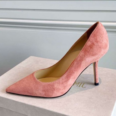 Jimmy Choo 2019 Ladies Love Suede Pumps - 지미츄 여성 러브 스웨이드 펌프스 Jim0041x.Size(225 - 250).핑크